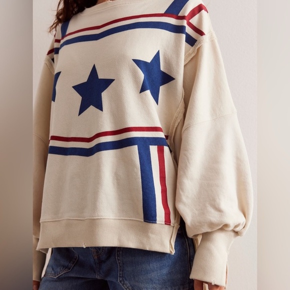 We The Free Tops - Free People / We The Free Graphic Camden NWOT Size Small